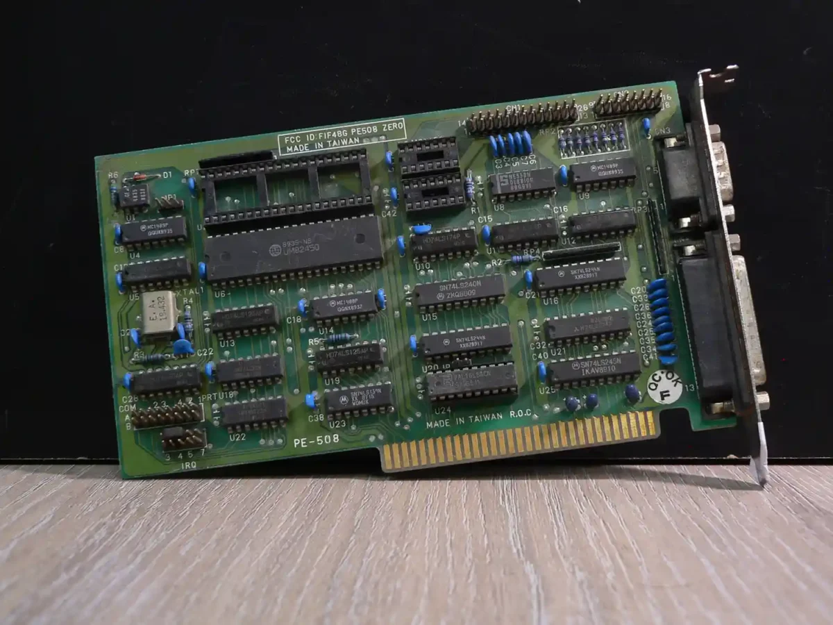 8 BIT MULTI I/O kártya 1 soros / 1 párhuzamos / 1 game porttal - Image 1