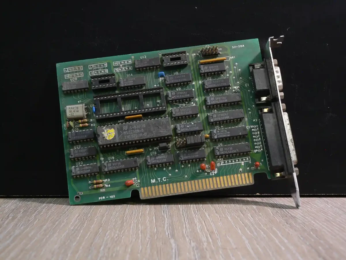 8 BIT MULTI I/O kártya 1 soros, 1 párhuzamos porttal - Image 1