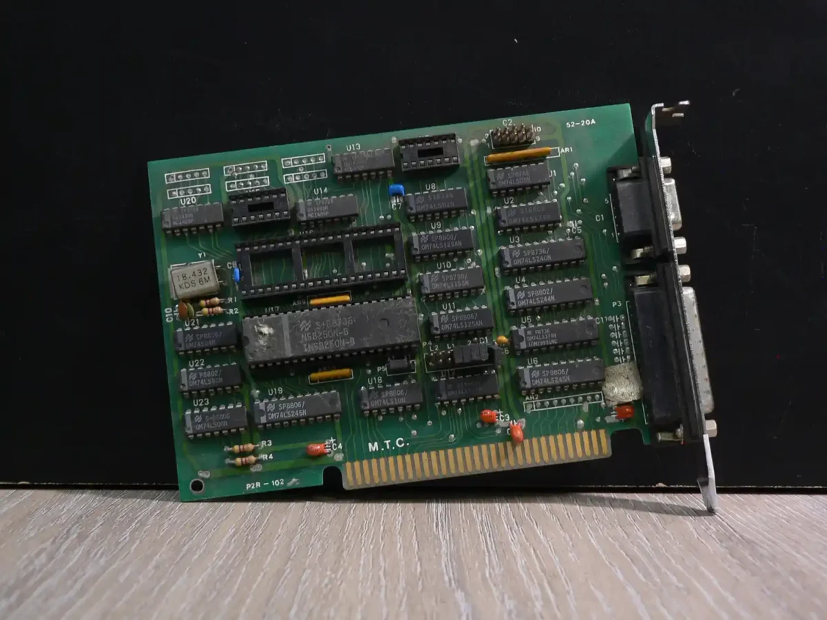 8 BIT MULTI I/O kártya 1 soros, 1 párhuzamos porttal - Image 1