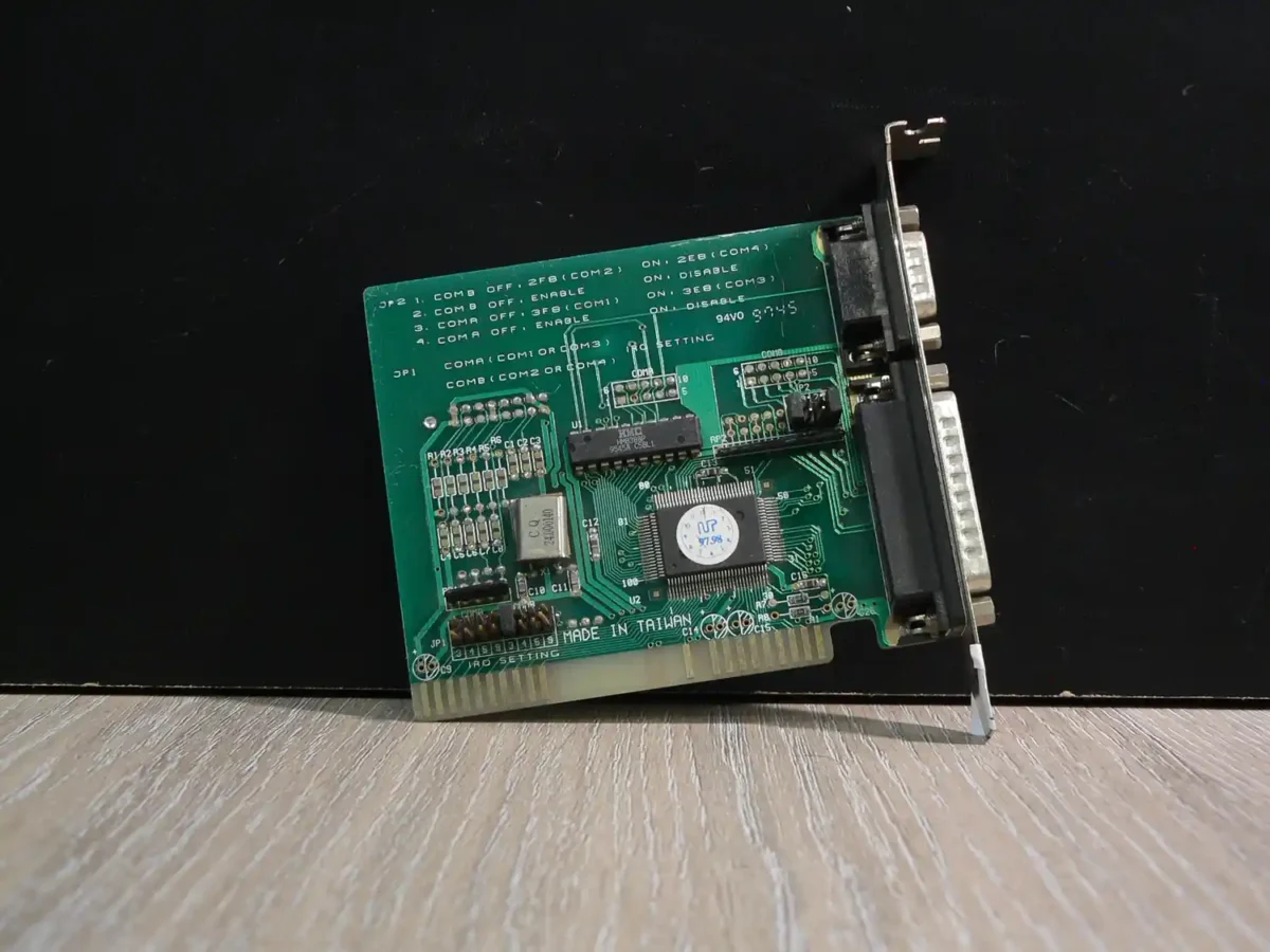 8BITB-40-1 8 BIT MULTI I/O kártya 2 soros porttal - Image 1