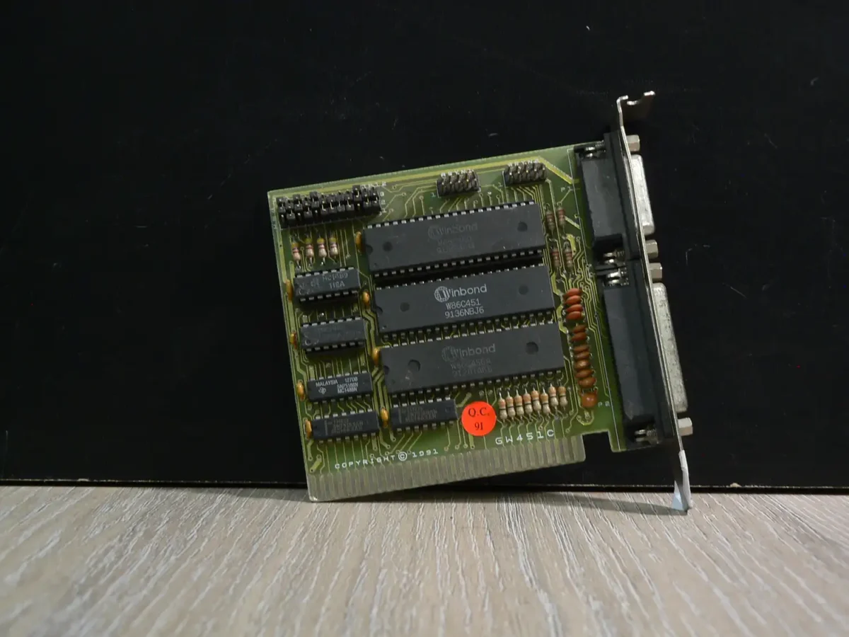 8 BIT MULTI I/O kártya 2 soros / 1 párhuzamos / 1 game porttal - Image 1