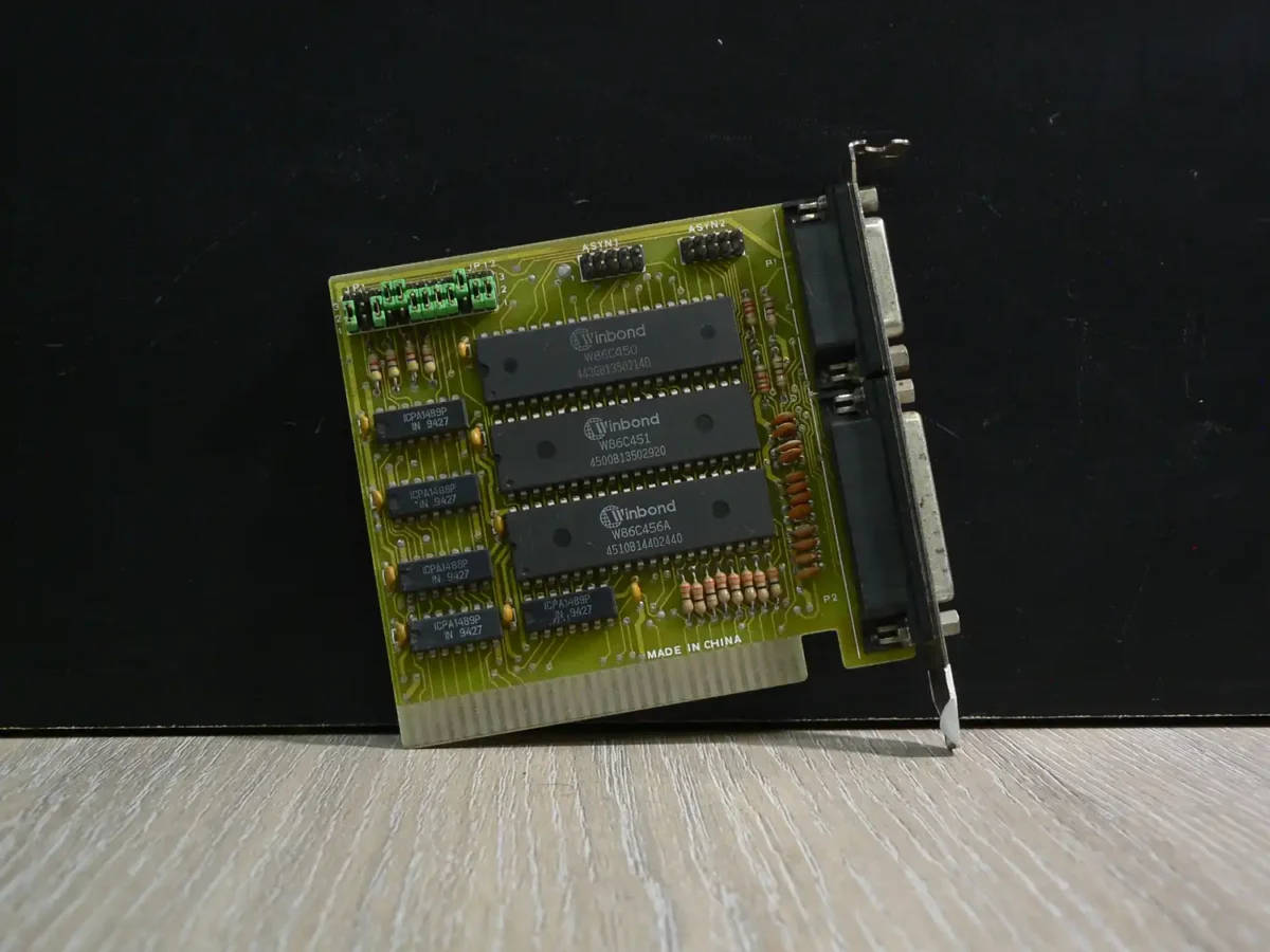 8 BIT MULTI I/O kártya 2 soros / 1 párhuzamos / 1 game porttal - Image 1