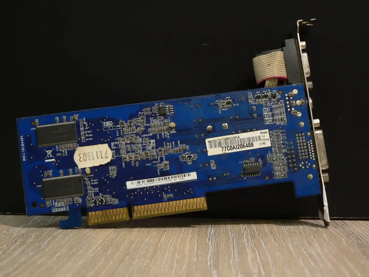 Asus GeForce 6200 128MB N6200/TD/128M 128MB 64 BIT TV DVI D-SUB - Image 2