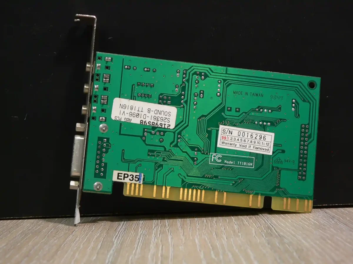 Terratec Promedia Analog Devices AD1816AJS ISA Hangkártya - Image 2