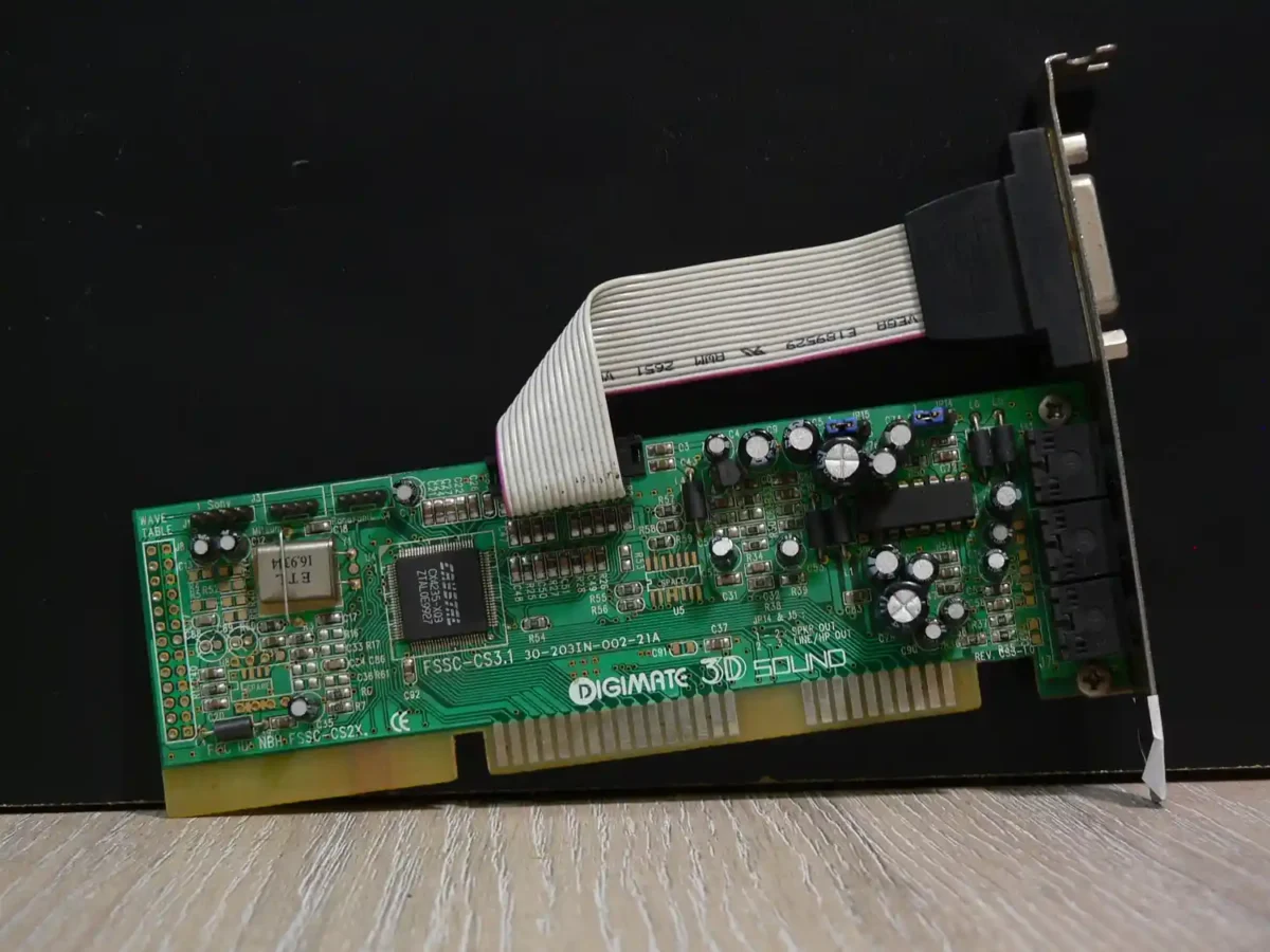 Digimate 3D Sound Crystal CX4235-XQ3 ISA Hangkártya - Image 1