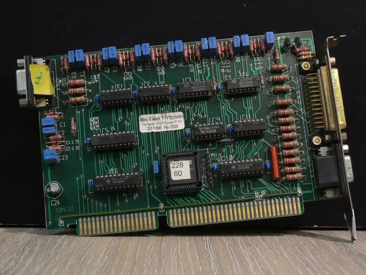 ISA Relémeghajtó kártya (Biroelektronika) - Image 1