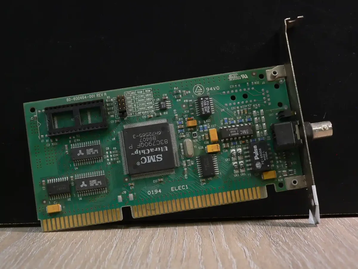 SMC UltraChip ISA Hálózati kártya - Image 1