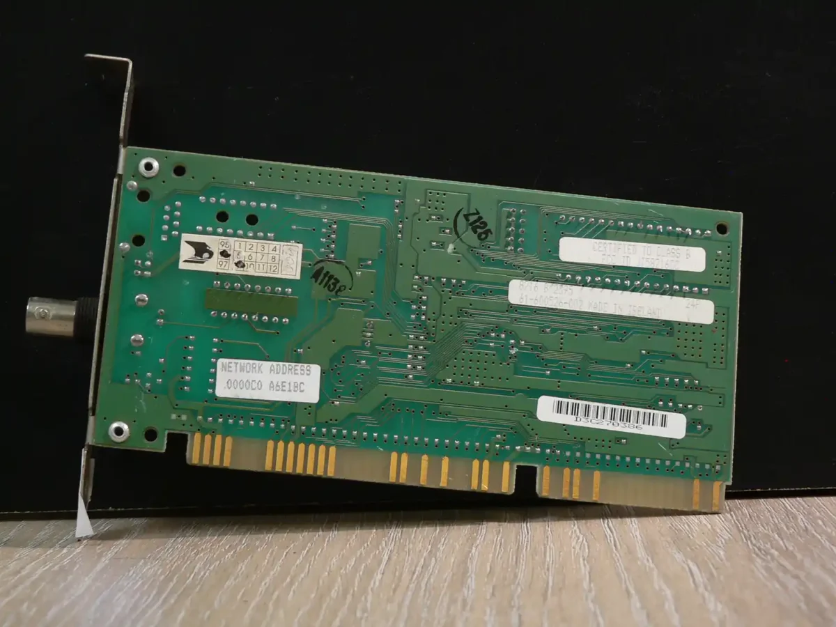 SMC UltraChip ISA Hálózati kártya - Image 2