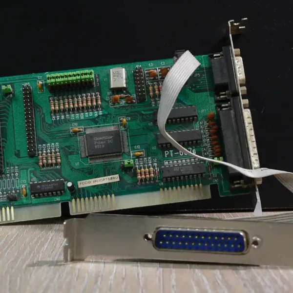 GoldStar Prime 2C ISA I/O Kártya + kivezetések