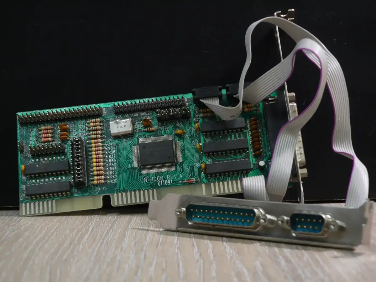 GoldStar Prime 2C ISA I/O Kártya + kivezetések - Image 1