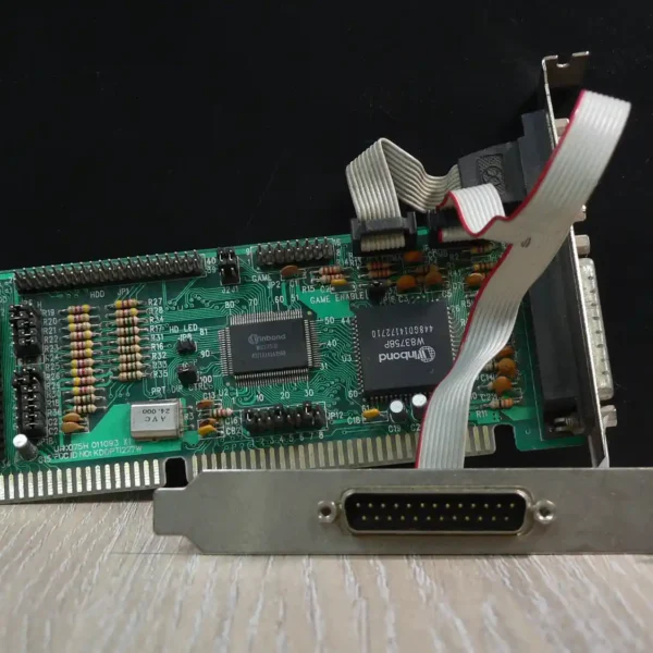 Winbond W83757F ISA I/O Kártya + kivezetések