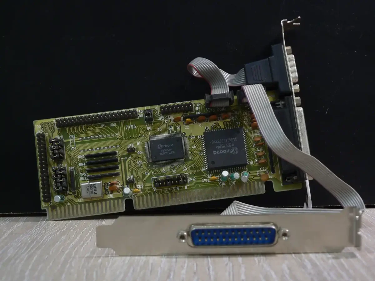 Winbond W83757F ISA I/O Kártya + kivezetések - Image 1