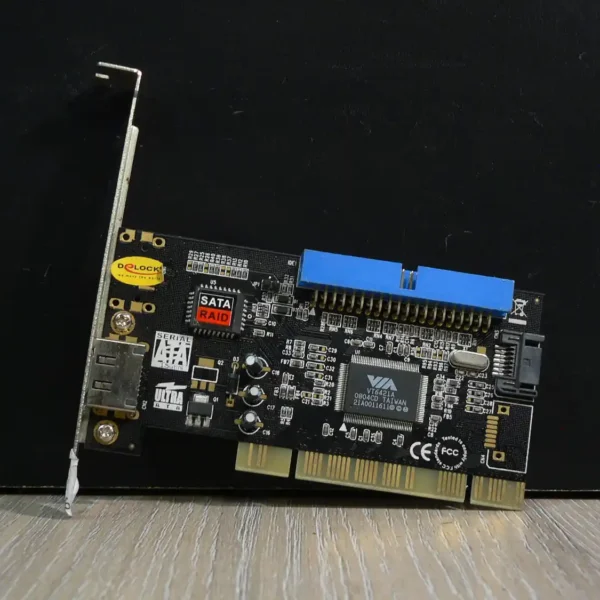 PCI RAID vezérlő (1 SATA + 1 IDE) VIA VT6421A