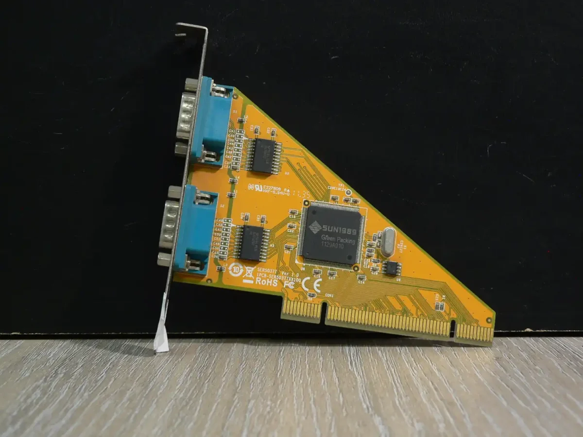 PCI Kétportos soros vezérlőkártya SUN1989 - Image 1