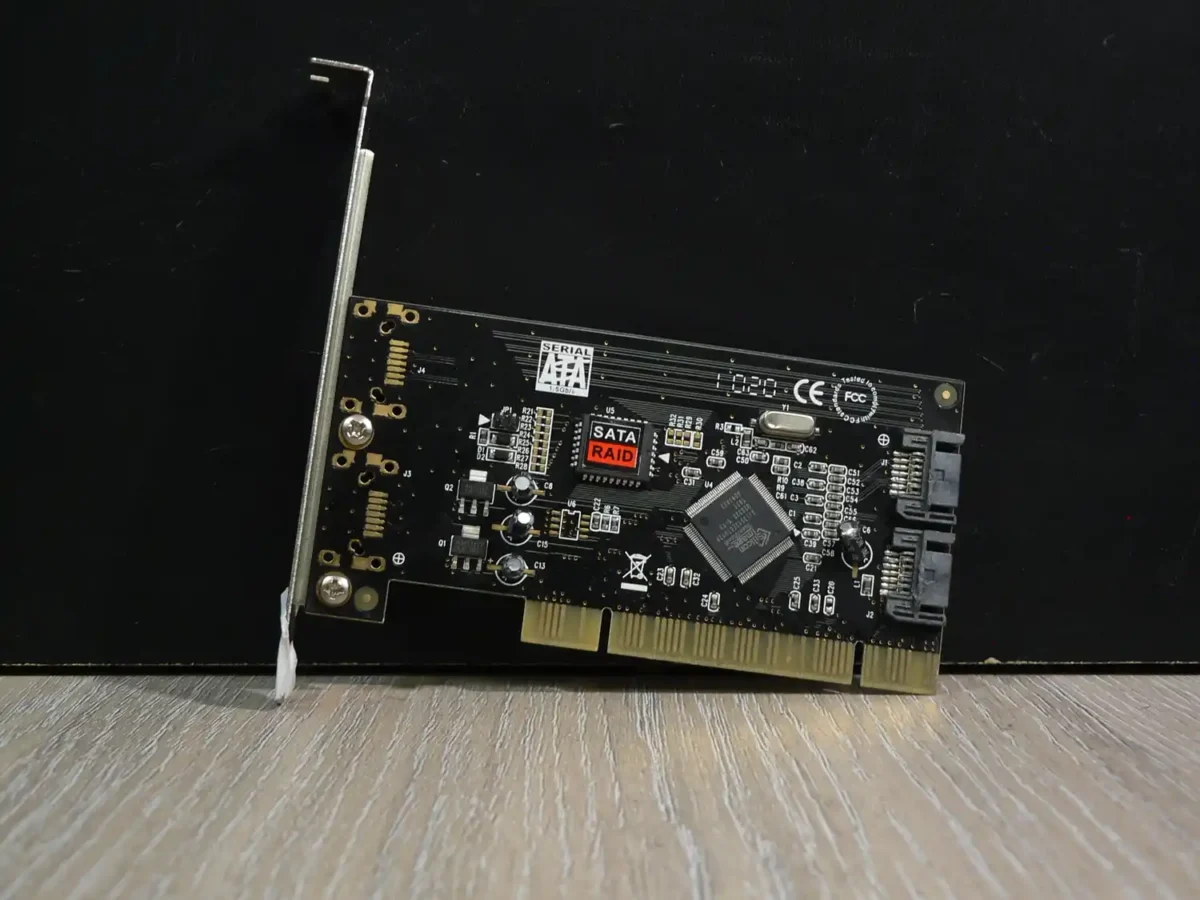 PCI SATA RAID vezérlő (2 portos) SIL3512ECTU128 - Image 1