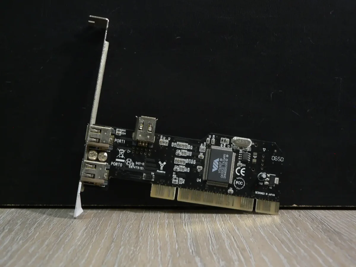 PCI FireWire vezérlőkártya (3 portos) VIA VT6307 - Image 1