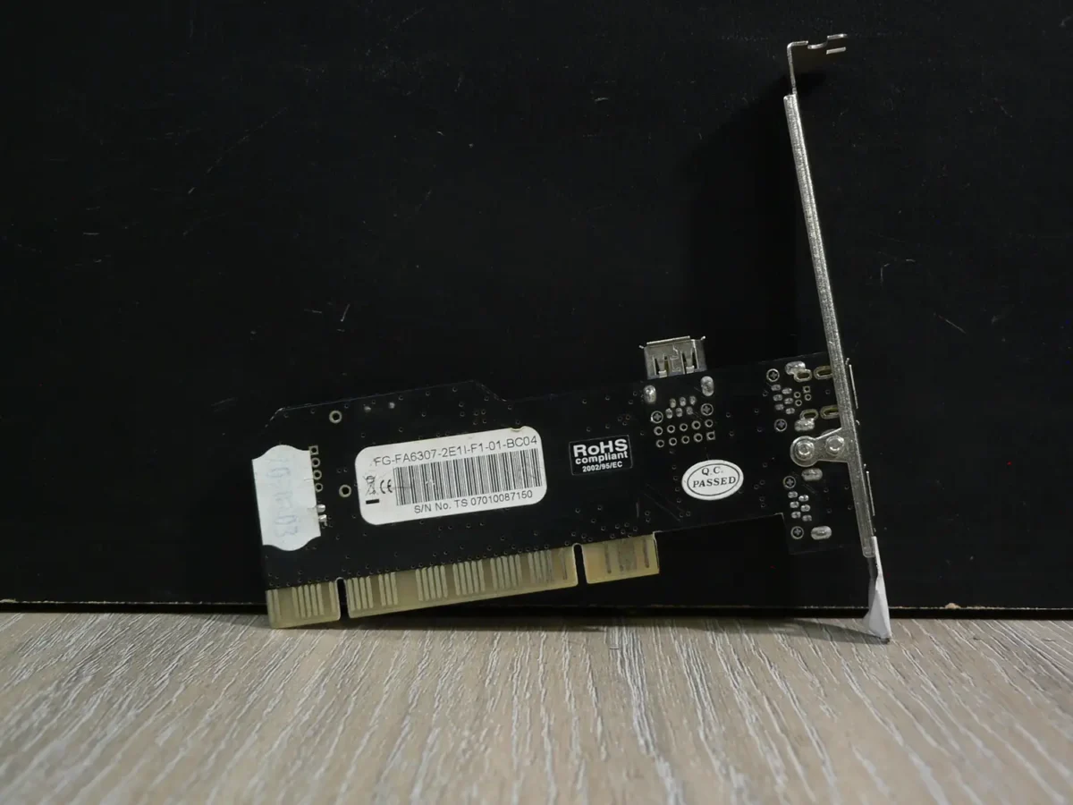 PCI FireWire vezérlőkártya (3 portos) VIA VT6307 - Image 2