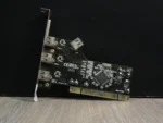 PCI FireWire vezérlőkártya (4 portos) NEC1394P3 Rev.A