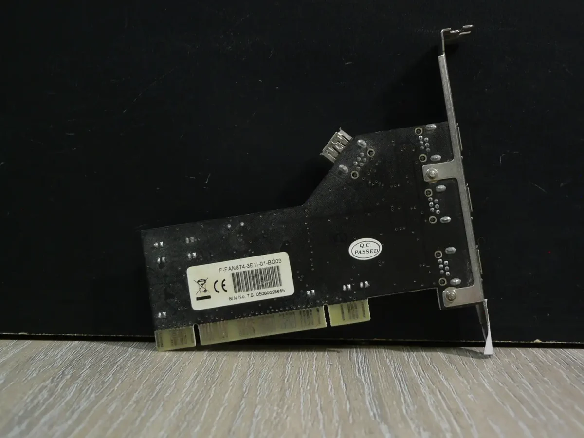 PCI FireWire vezérlőkártya (4 portos) NEC1394P3 Rev.A - Image 2