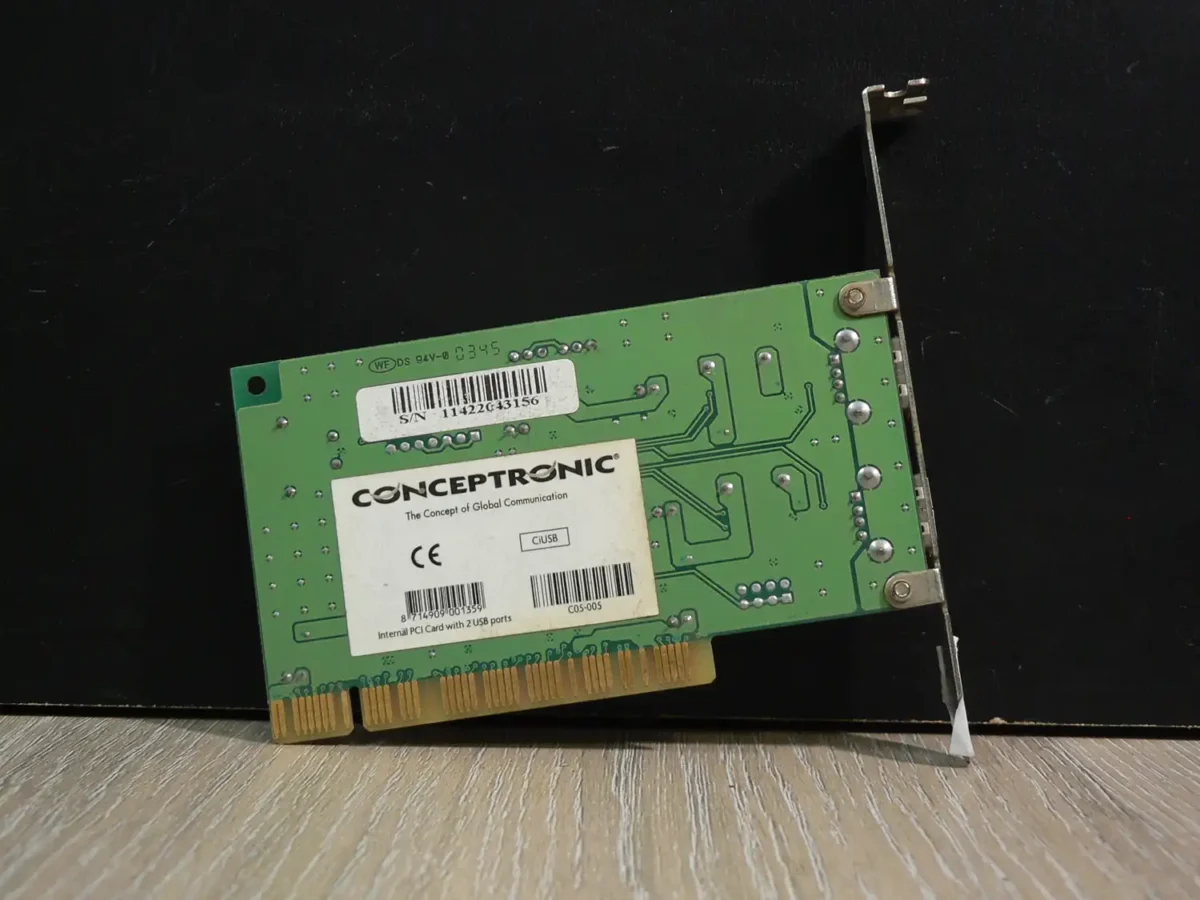 PCI USB vezérlőkártya (2 portos) Opti 82C861 - Image 2