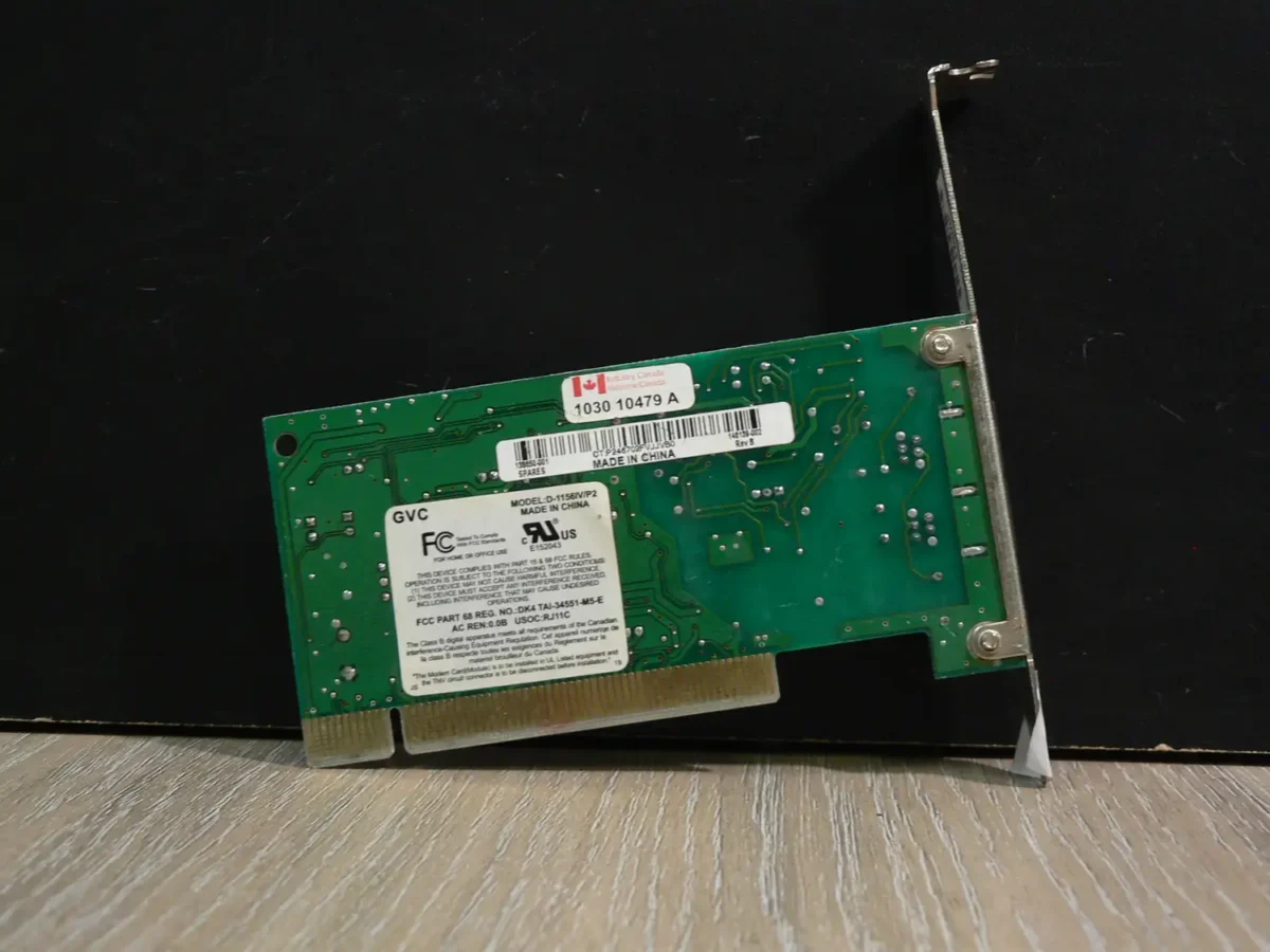 PCI Modem kártya GVC D-1156IV/P2 - Image 2
