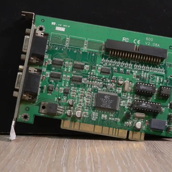 PCI 16 kamerás CCTV rögzítőkártya 600 V2.08A