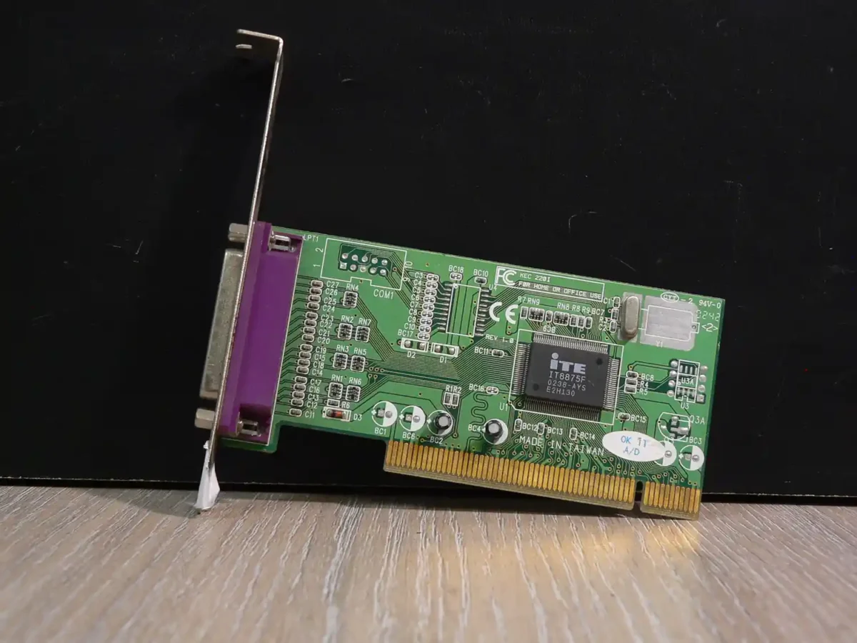 PCI Párhuzamos port bővítőkártya KEC 220I / ITE IT8875F - Image 1