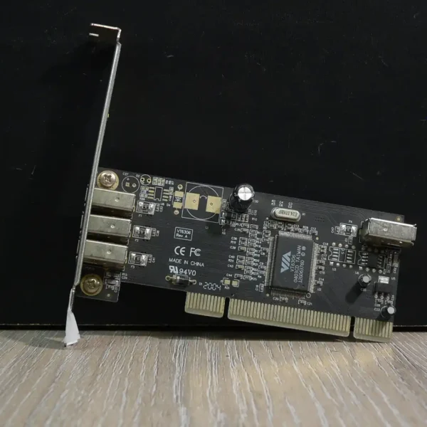 PCI FireWire vezérlőkártya (4 portos) VIA VT6306