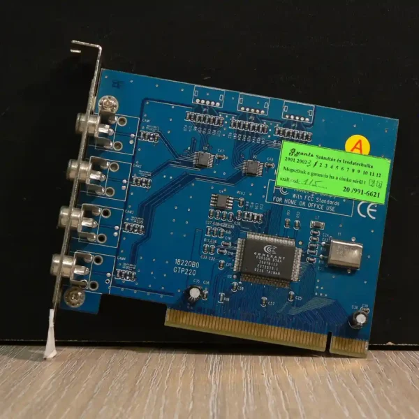 PCI 4 kamerás CCTV kártya GPT220