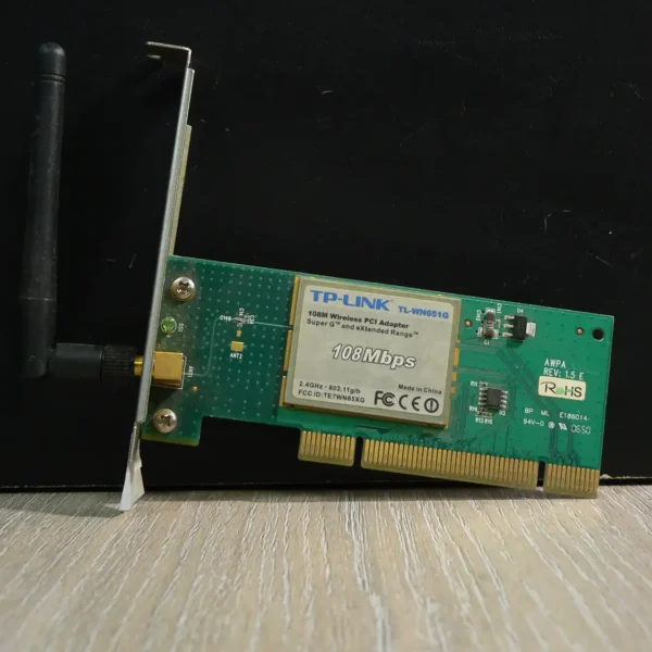 TP-LINK TL-WN651G 108Mbps Wireless PCI Hálózati kártya