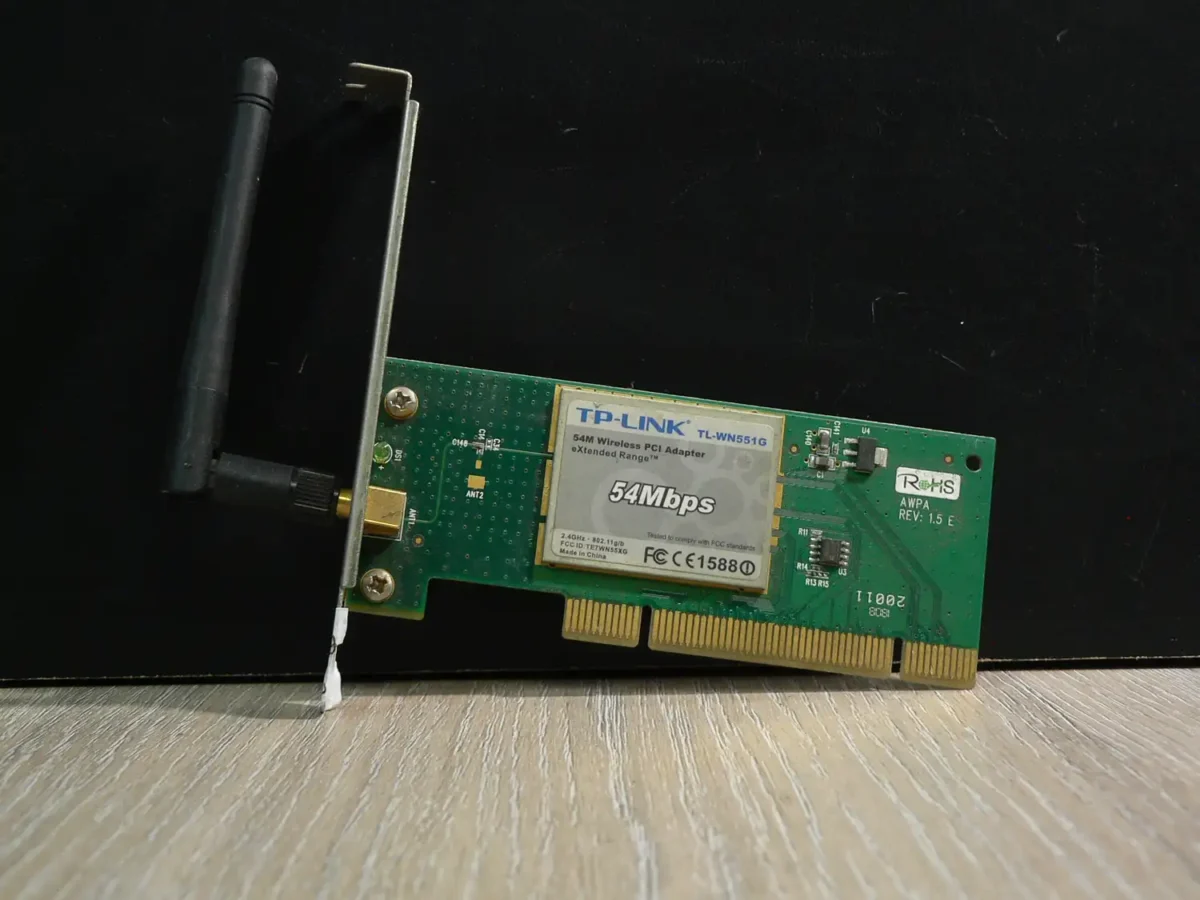 TP-LINK TL-WN551G 54Mbps Wireless PCI Hálózati kártya - Image 1