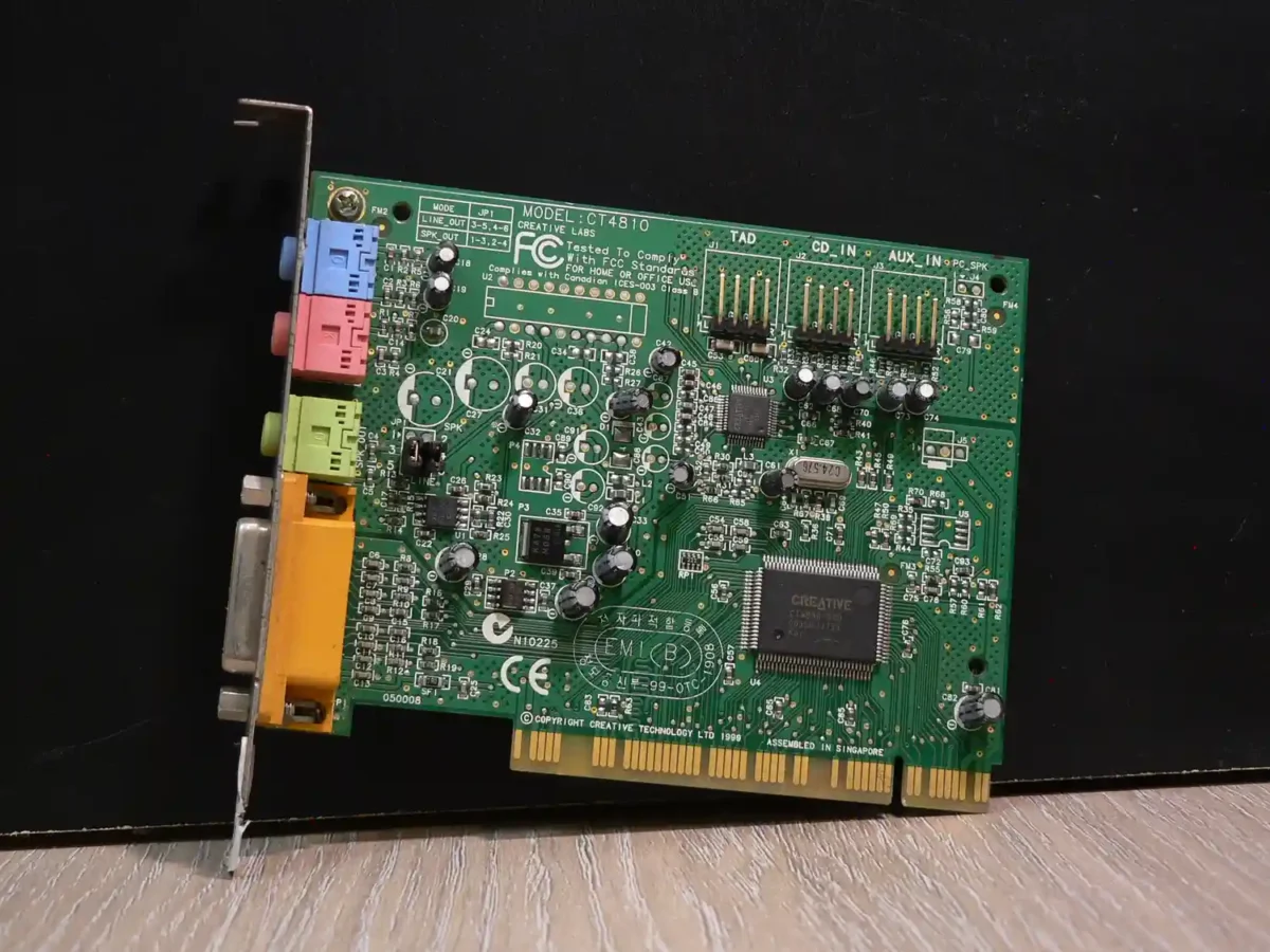 Creative Sound Blaster Vibra 128 CT4810 PCI Hangkártya - Image 1