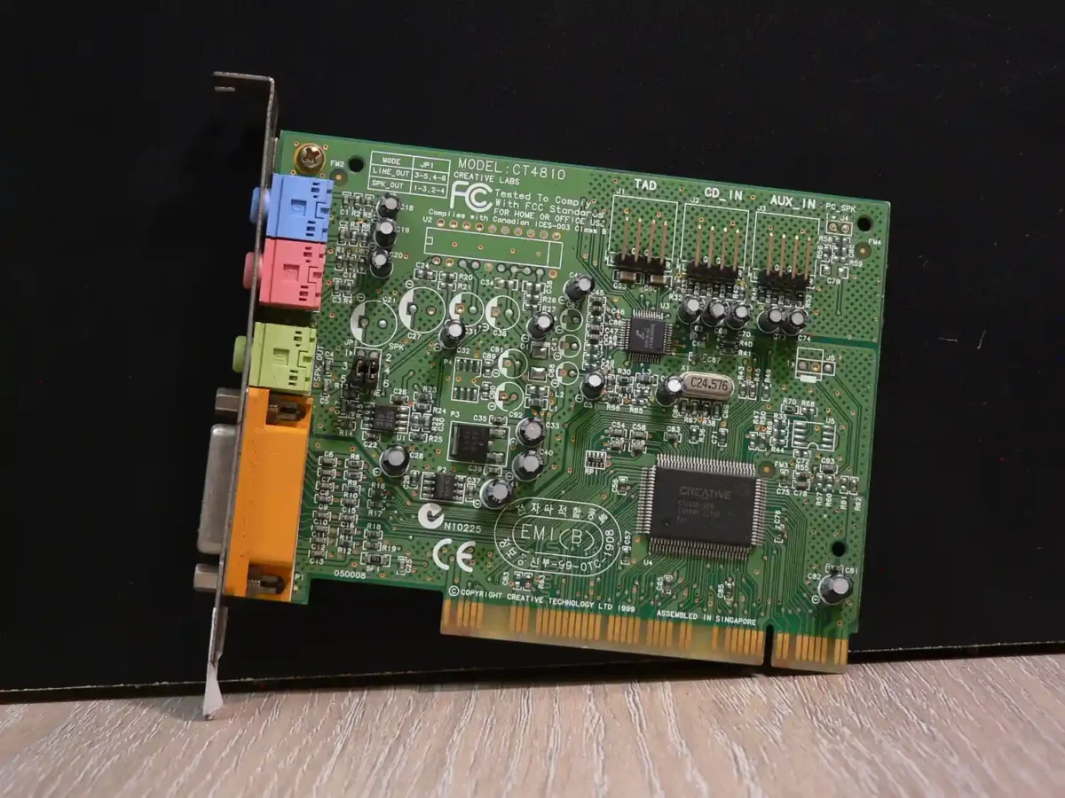 Creative Sound Blaster Vibra 128 CT4810 PCI Hangkártya - Image 1