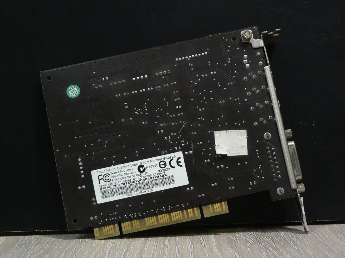 Creative Sound Blaster Live! 5.1 Digital PCI Hangkártya - Image 2