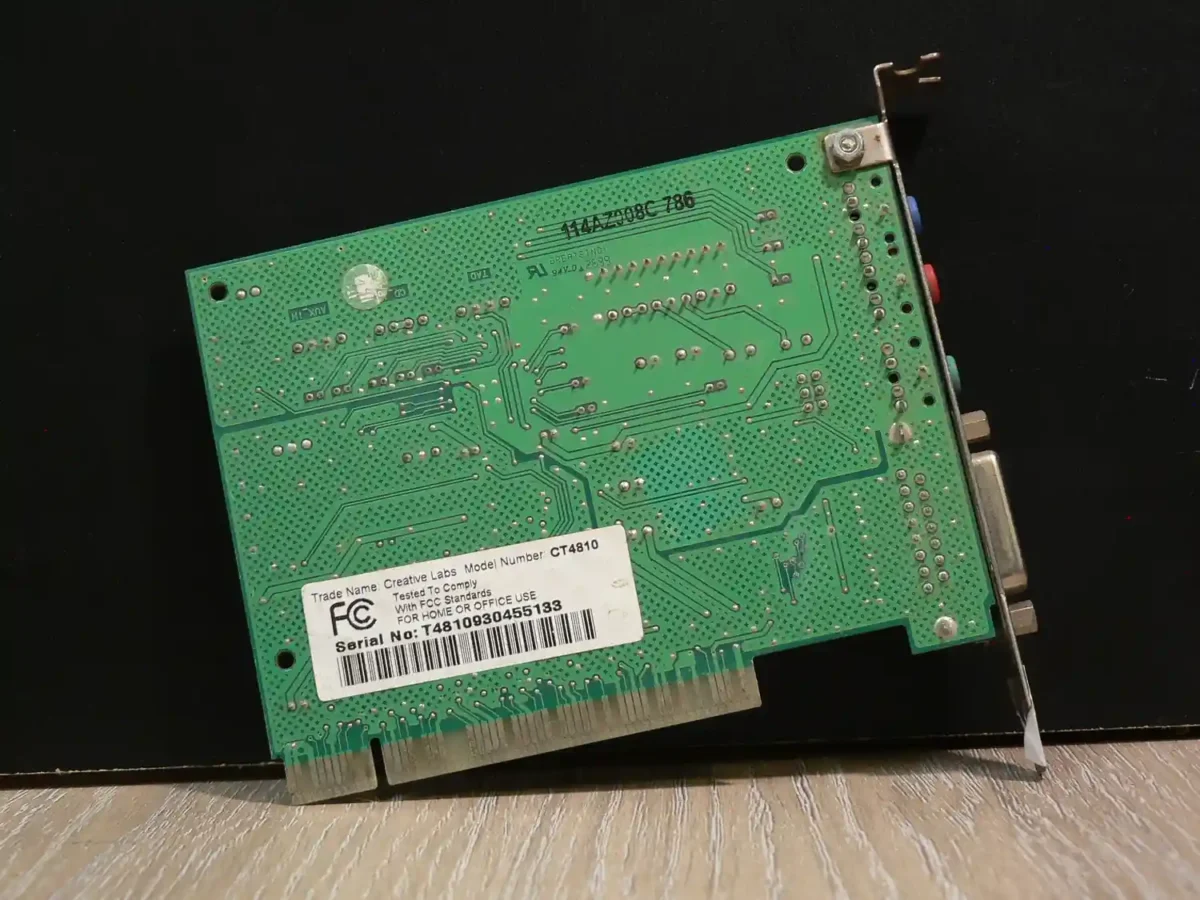 Creative Sound Blaster Vibra 128 CT4810 PCI Hangkártya - Image 2