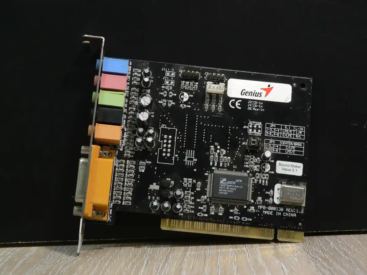 PHANG-24-1 Genius C-Media CMI8738 PCI Hangkártya - Image 1