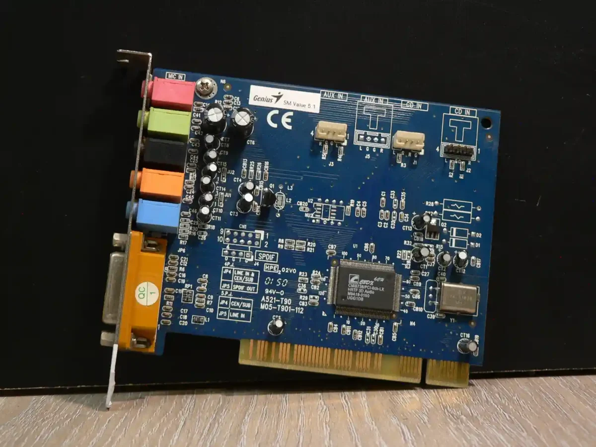 Genius SM Value 5.1 C-Media CMI8738 PCI Hangkártya - Image 1