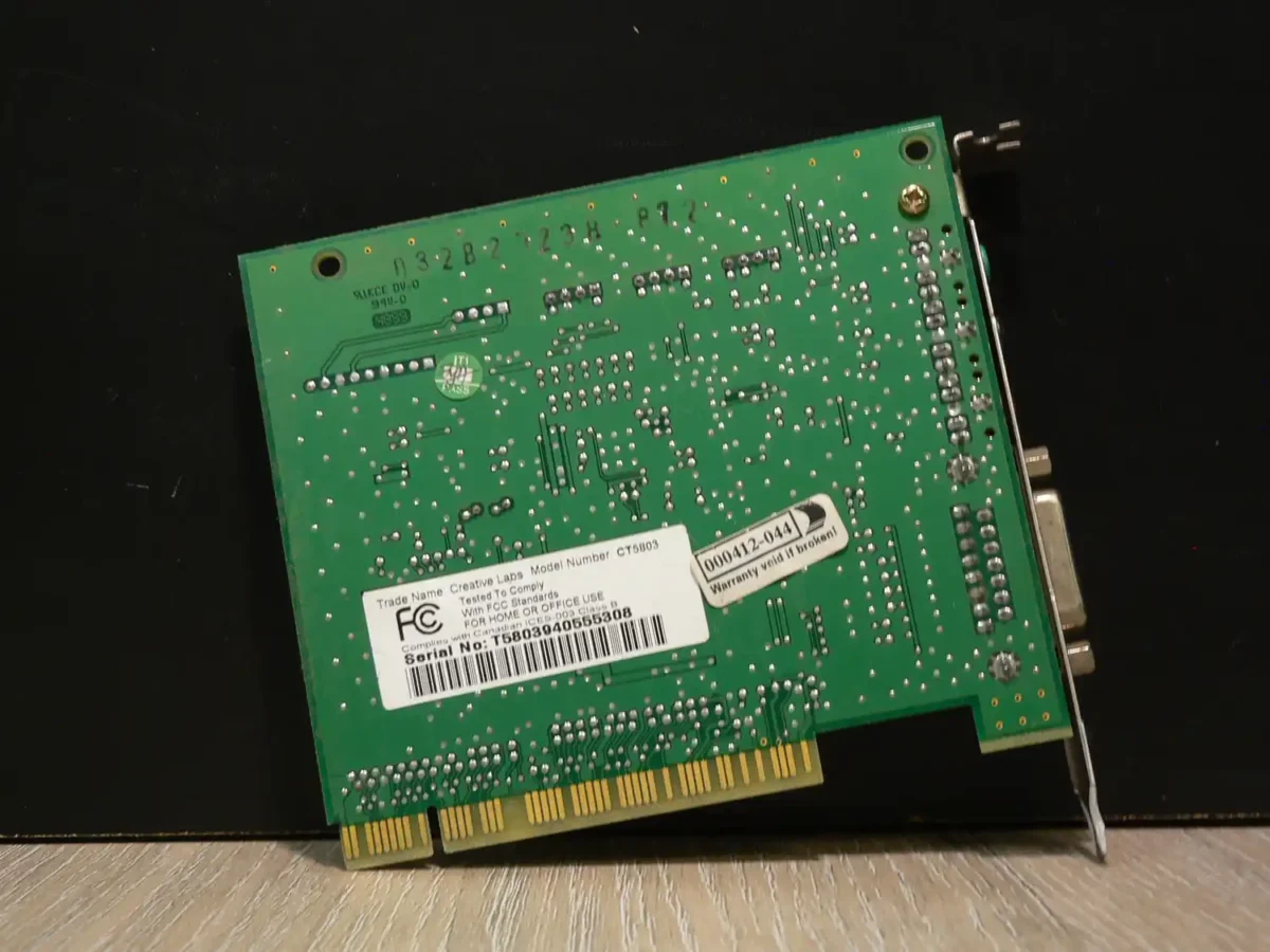 Creative Sound Blaster PCI 64 CT5803 PCI Hangkártya - Image 2