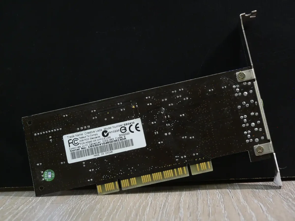 Creative Sound Blaster Live! 24-BIT SB0410 PCI Hangkártya - Image 2