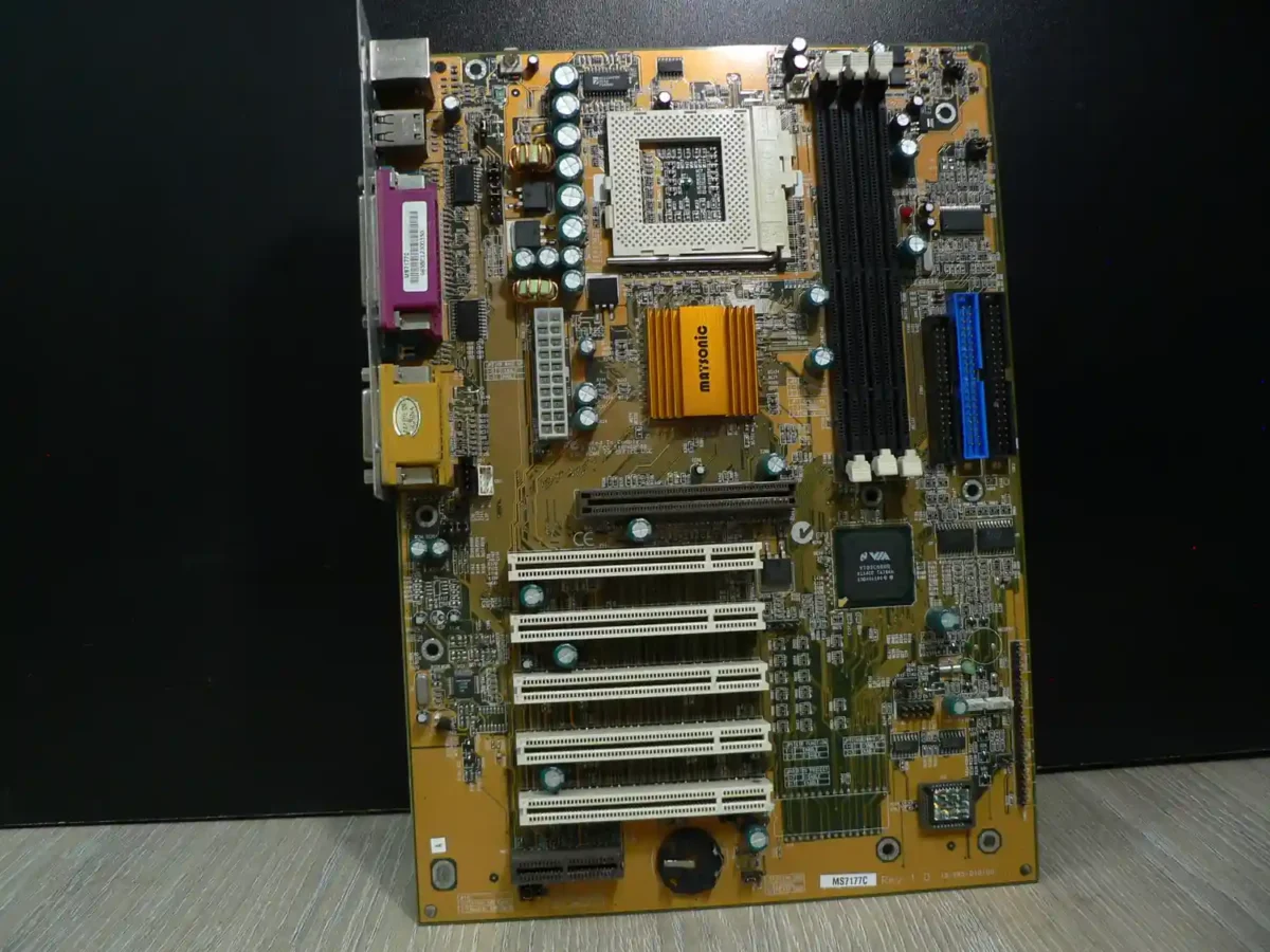 Matsonic MS7177C Rev: 1.0 Socket 370 Alaplap + Hátlap/IO-Shield - Image 3