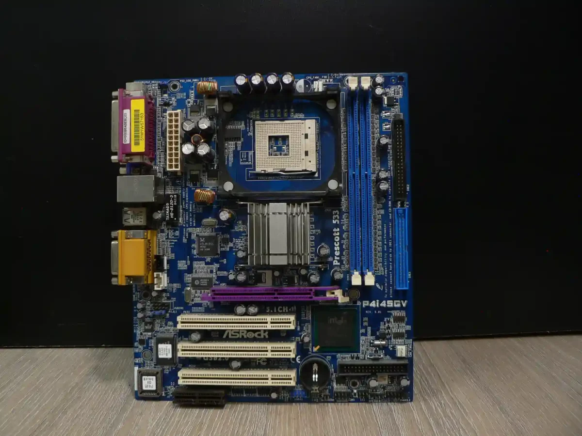 ASRock P4i45GV 478 Alaplap + Hátlap/IO-Shield - Image 3