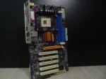 ECS L4VXA2 REV:1.0 Socket 478 Alaplap + Hátlap/IO-Shield (B kategória, korrodált hátlapi kivezetések, rossz állapotú)