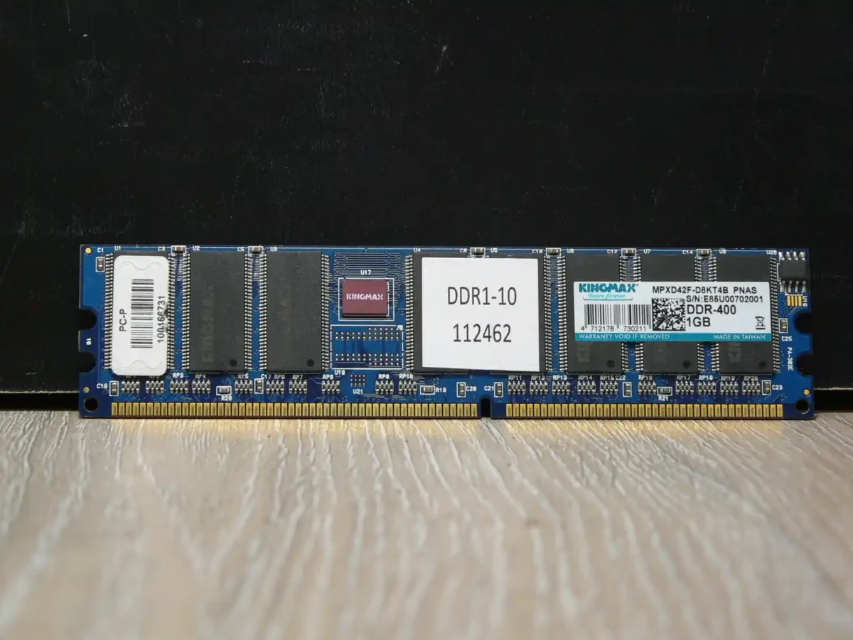 DDR1-10-1 KINGMAX 1GB 400MHz DDR1 Memória - Image 1