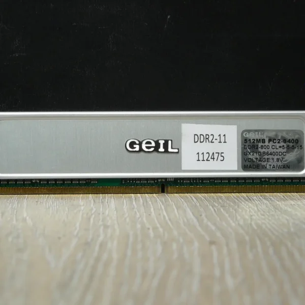 GEIL 512MB 800MHz DDR2 Memória