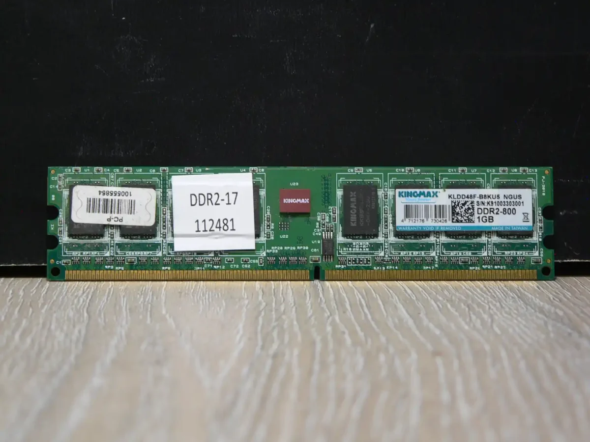 DDR2-17-1 KINGMAX 1GB 800MHz DDR2 Memória - Image 1