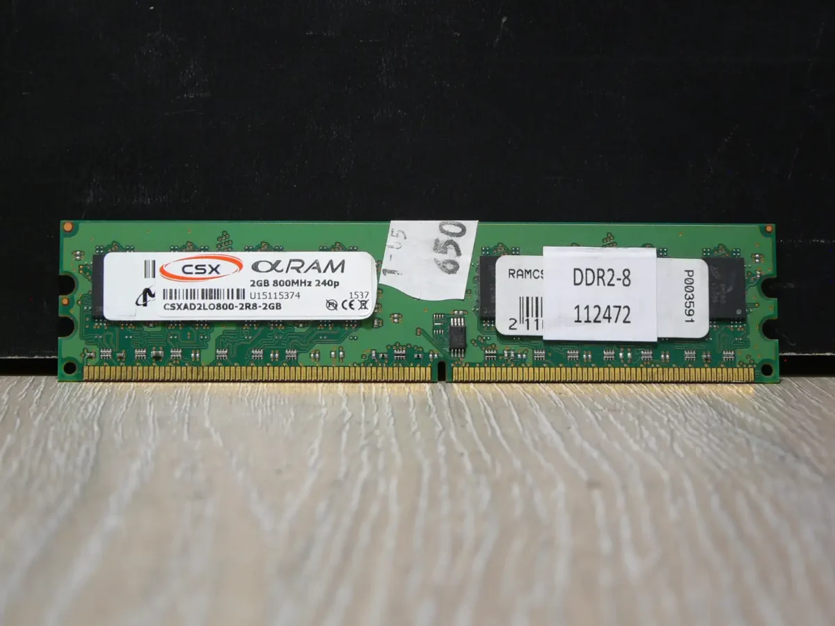 CSX 2GB 800MHz DDR2 Memória - Image 1