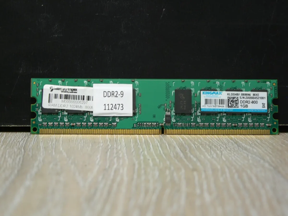 DDR2-9-1 KINGMAX 1GB 800MHz DDR2 Memória - Image 1