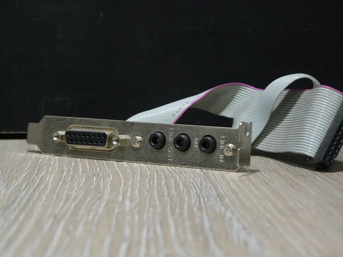 Alaplapi Audio kivezetés (Fekete) - Image 1