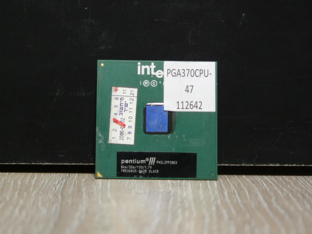 Intel Pentium 866 SL4CB Socket 370 Coppermine Processzor - Image 1