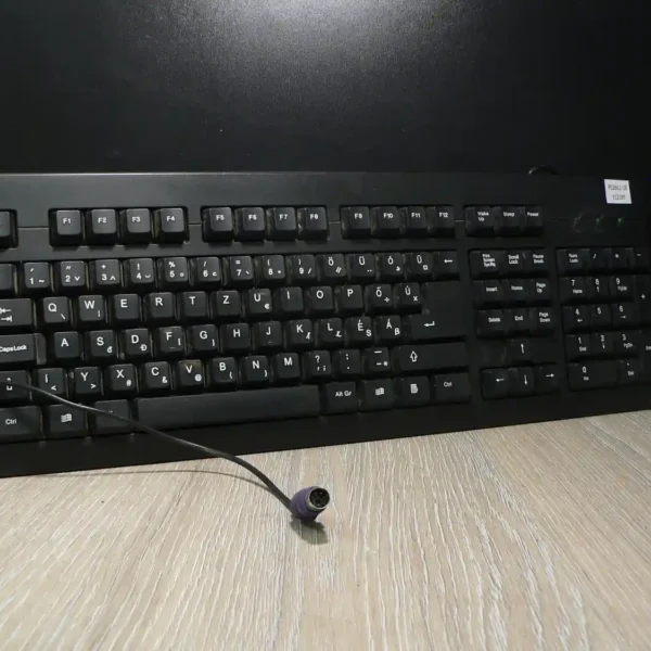 Windows 2000-Keyboard PS/2 Billentyűzet Magyar Fekete